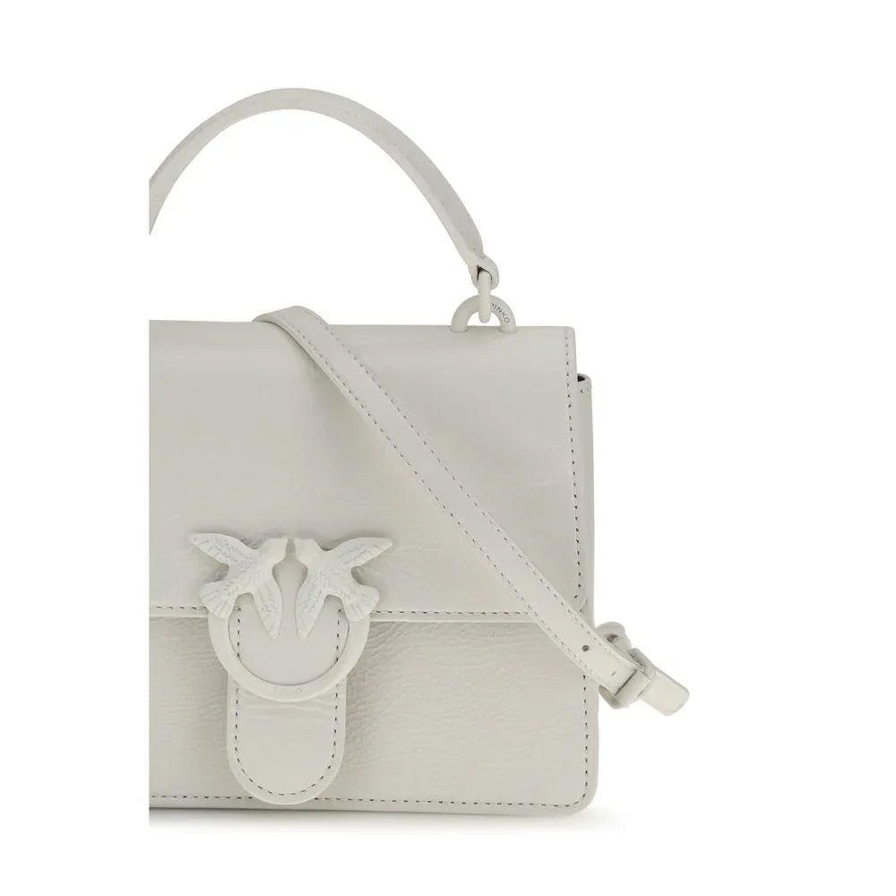 PINKO White Goatskin Handbag - Zachava