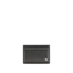 Fendi Black Calf Leather Bos Taurus Wallet
