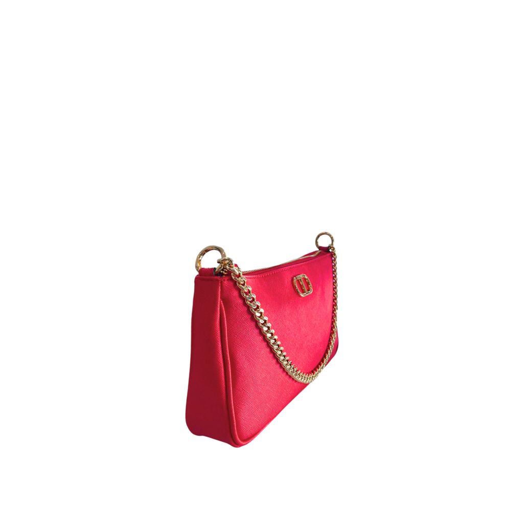Twinset Red PU Women Crossbody Bag