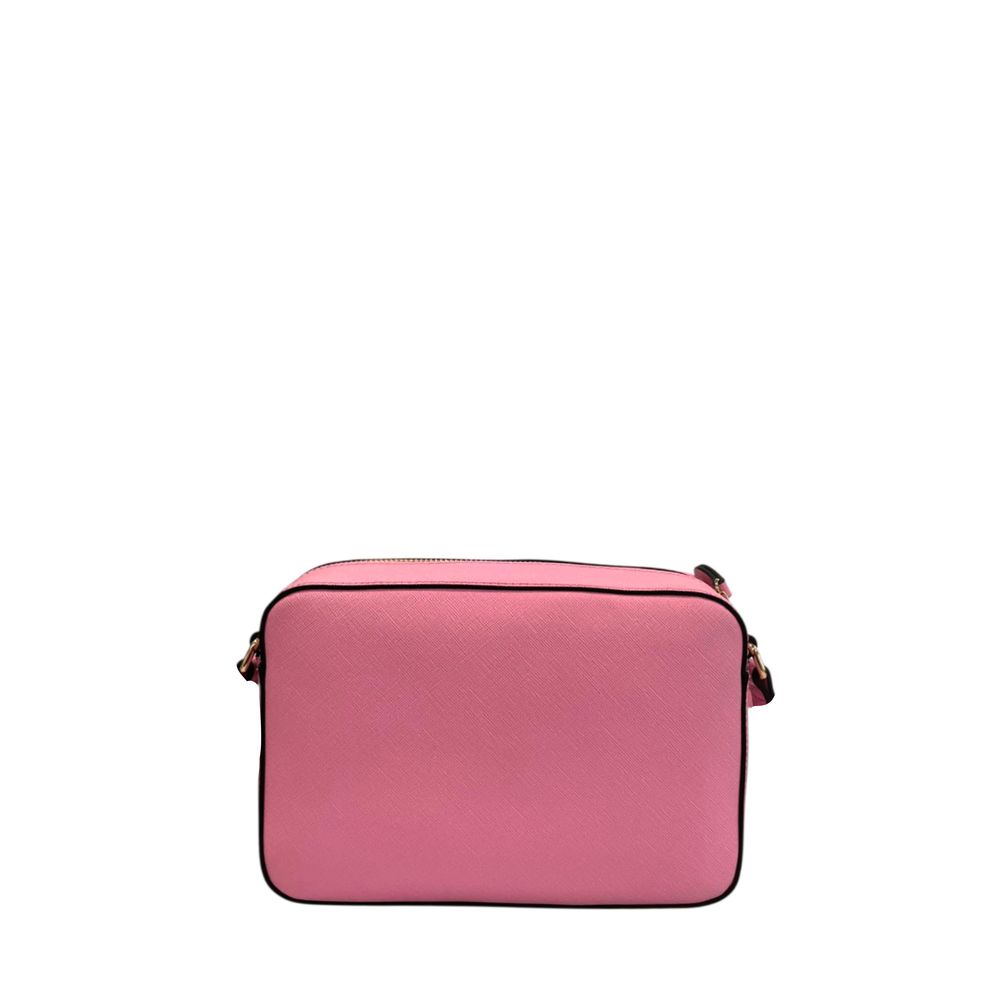 Twinset Pink PU Women Crossbody Bag