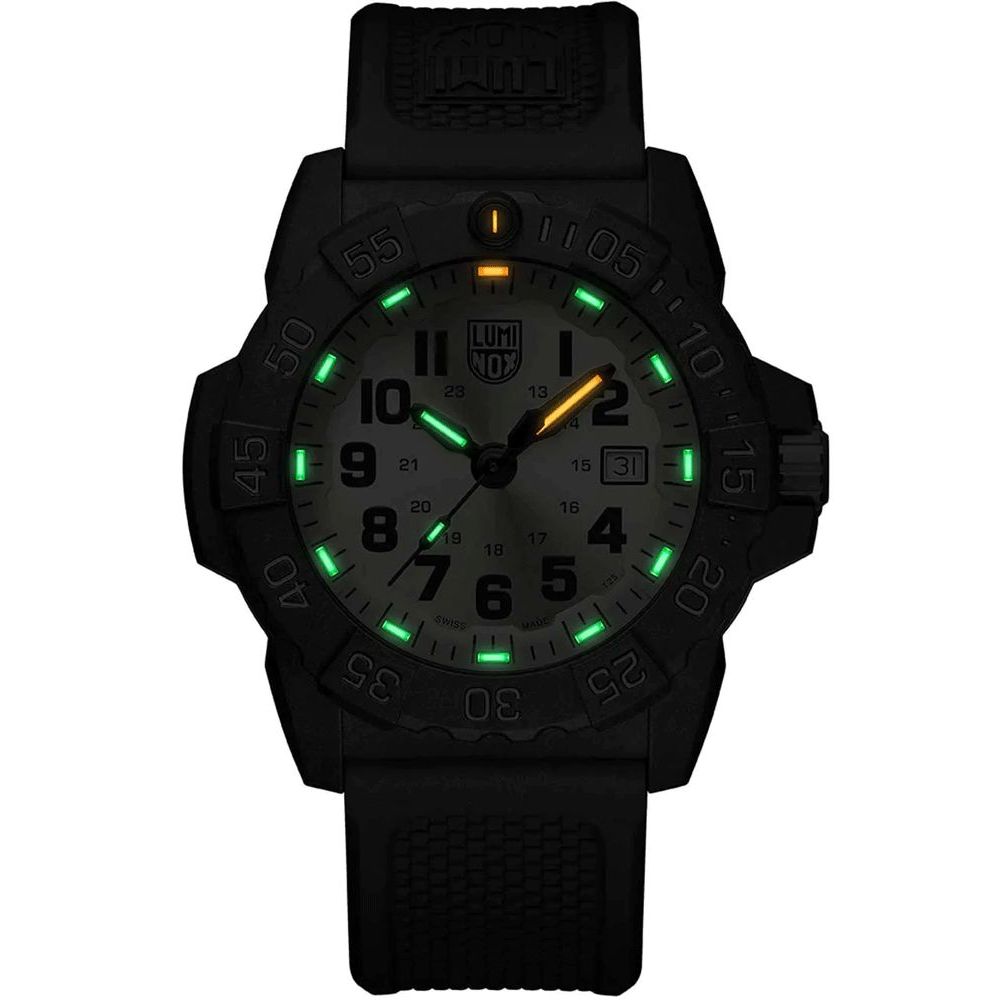 Luminox Black Rubber Sport Watch Secondary image