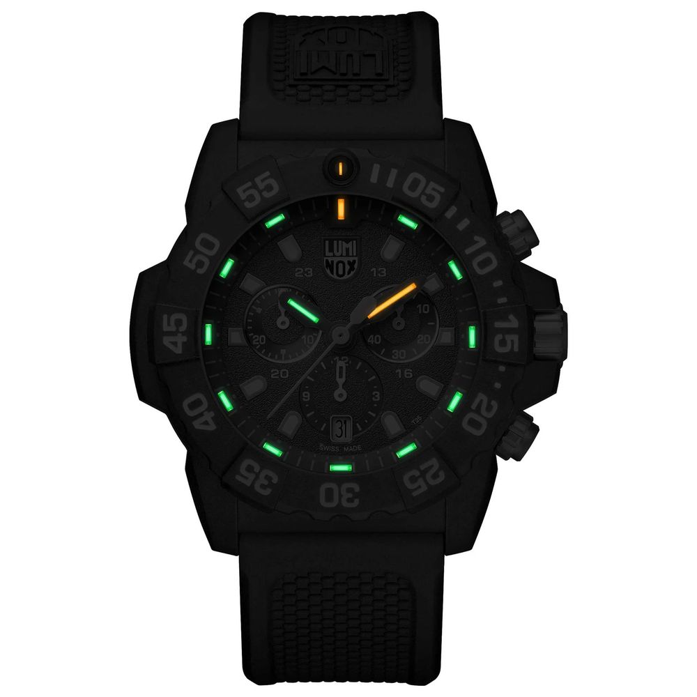 Luminox Black Rubber Sport Watch Luminox