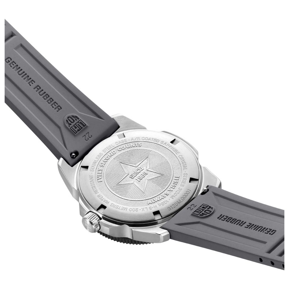 Luminox Gray Rubber Sport Watch Secondary image