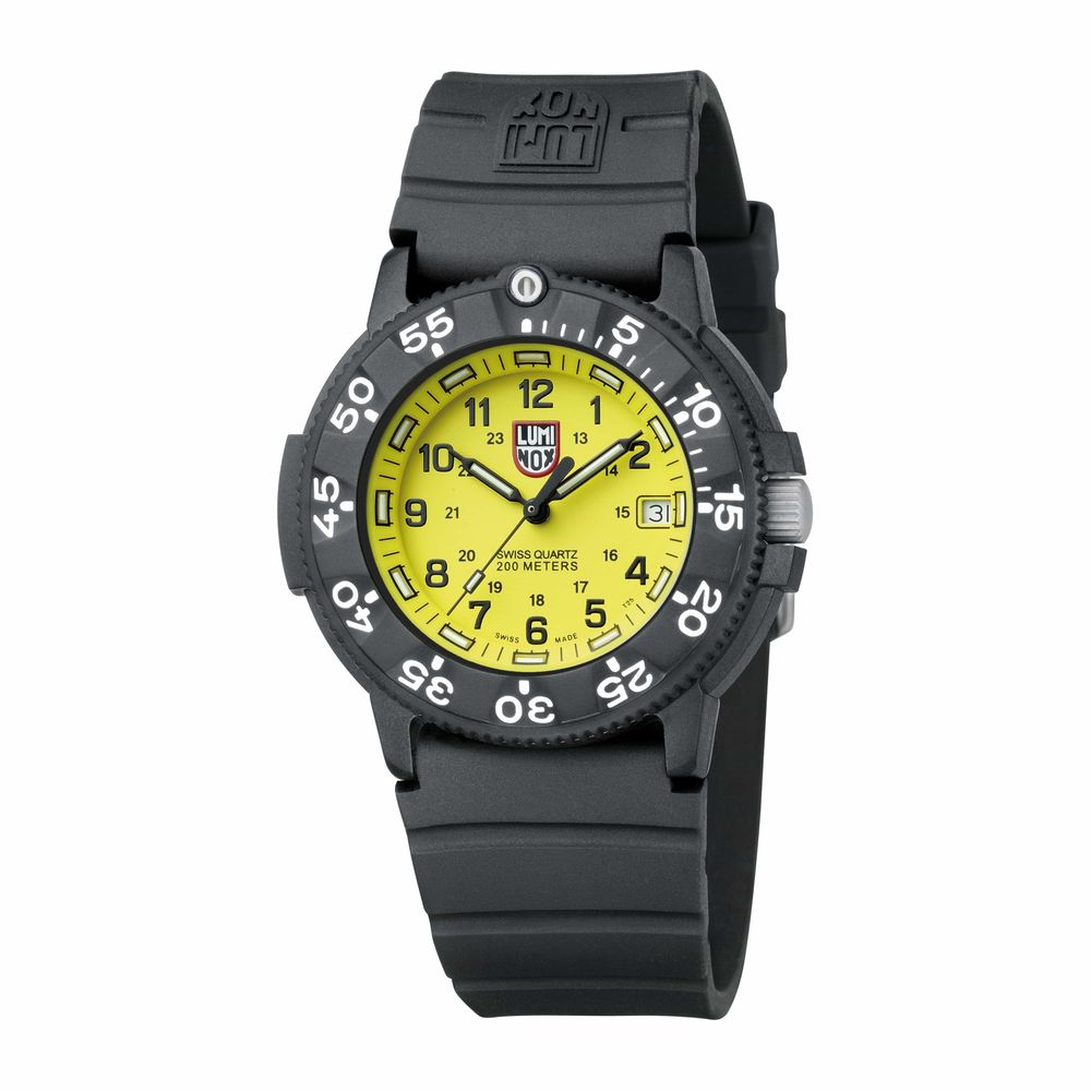 Luminox Black Rubber Sport Watch Main image