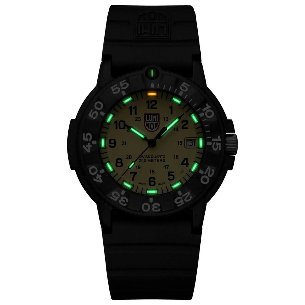 Luminox Black Rubber Sport Watch Luminox