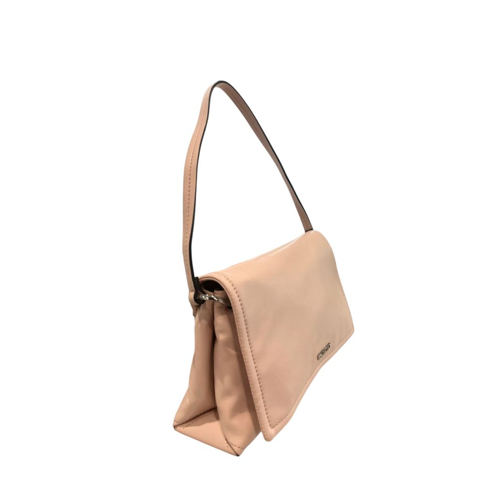 Twinset Pink Polyurethane Women Shoulder Bag