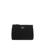 Prada Black Recycled Polyamide Shoulder Bag
