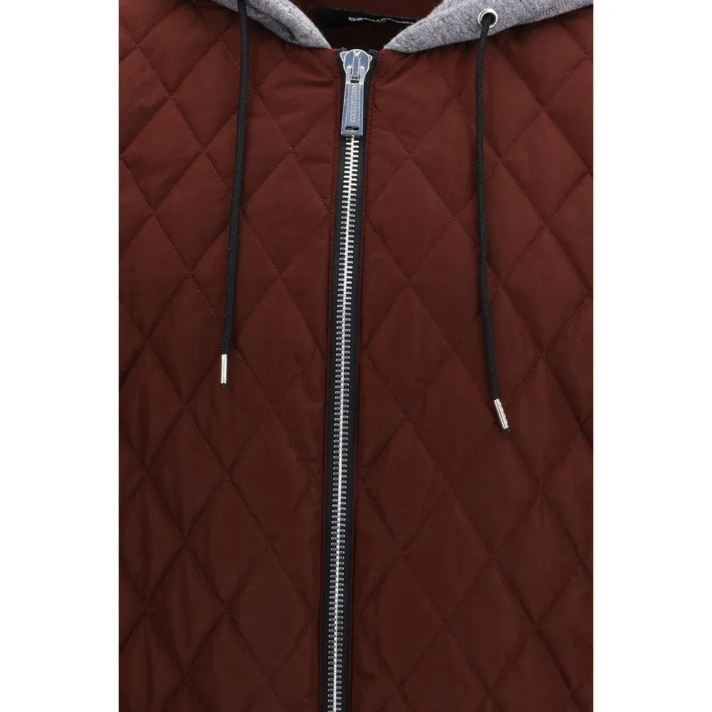 Dsquared² Bordeaux Fabric Bomber - Zachava