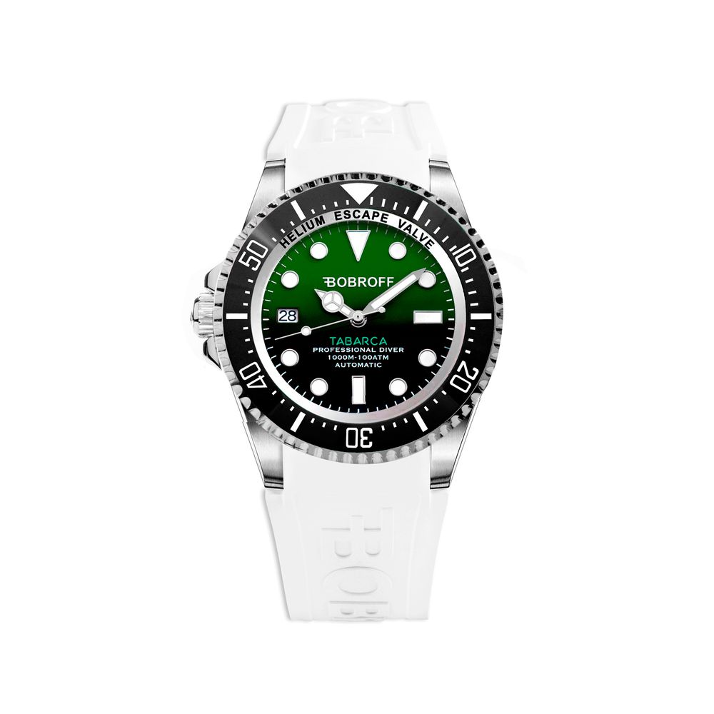 Bobroff White Synthetic Sport Watch Main image