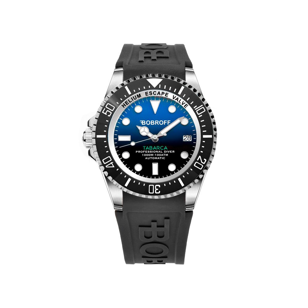 Bobroff Black Synthetic Sport Watch Main image
