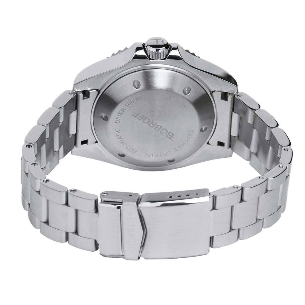 Bobroff Gray Stainless Steel Dress Watch Secondary image
