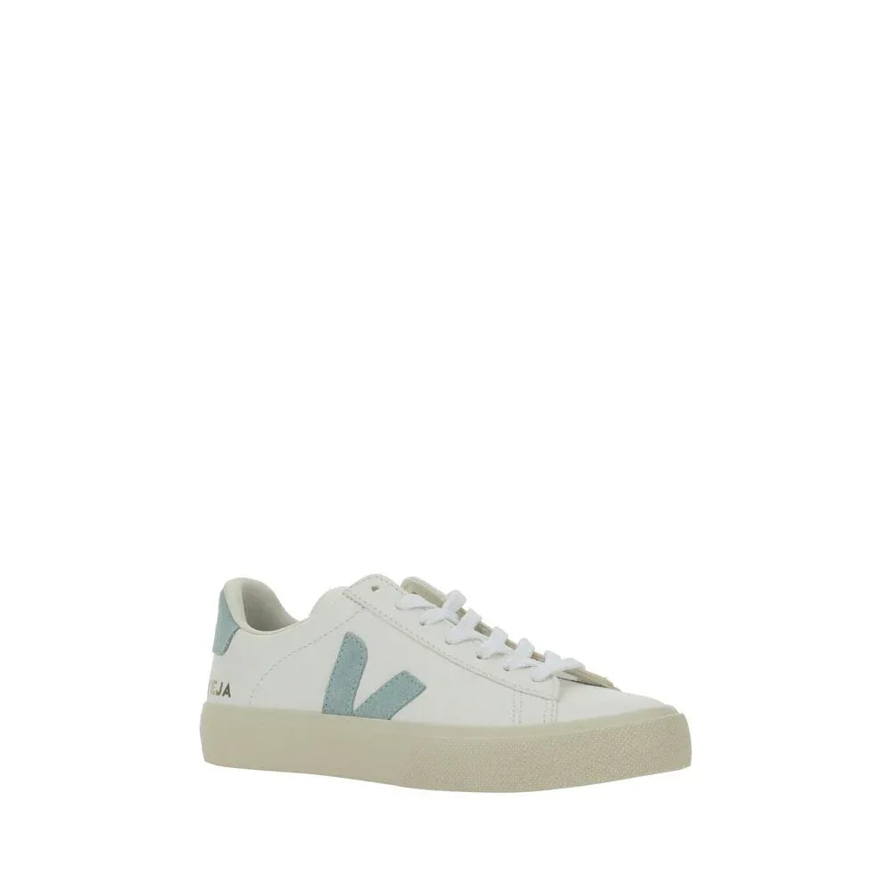 Veja White Calf Leather Bos Taurus Low Top Sneakers - Zachava