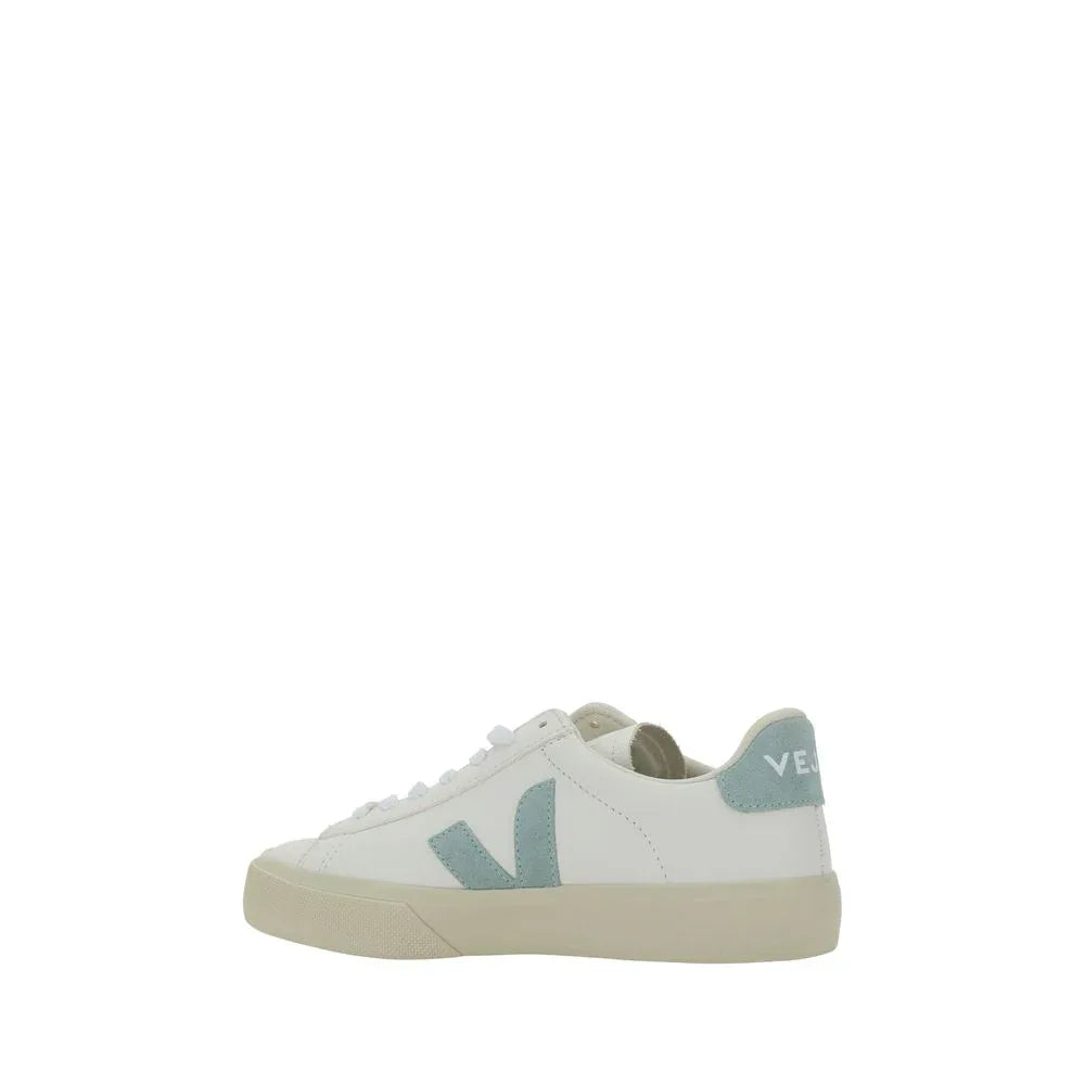 Veja White Calf Leather Bos Taurus Low Top Sneakers - Zachava