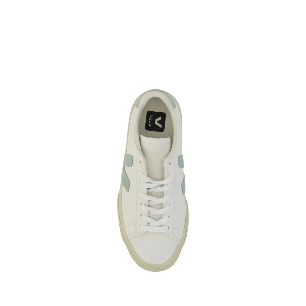 Veja White Calf Leather Bos Taurus Low Top Sneakers - Zachava