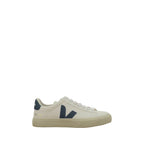 Veja White Calf Leather Bos Taurus Low Top Sneakers
