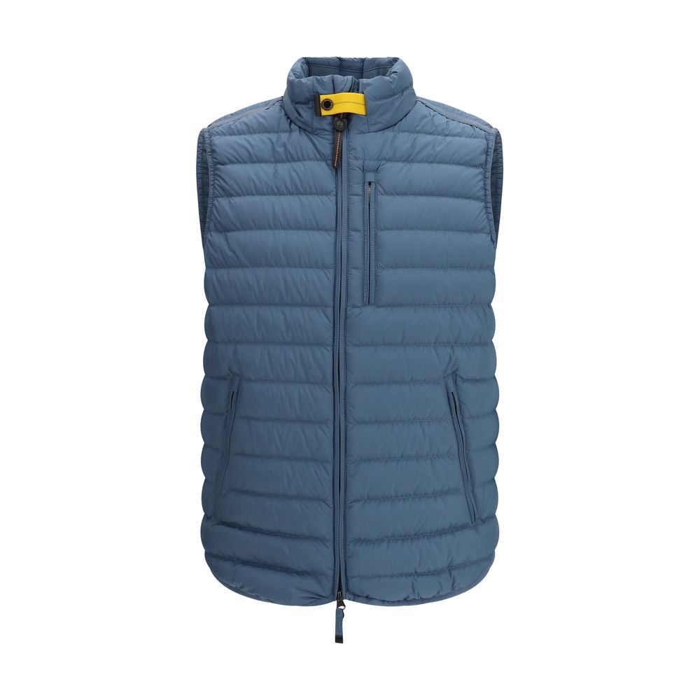 Parajumpers Blue Polyester Sleveless Jacket Main image