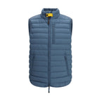 Parajumpers Blue Polyester Sleveless Jacket