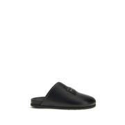 Givenchy Black Calf Leather Bos Taurus Mules - Zachava