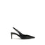 Dolce & Gabbana Black Calf Leather Bos Taurus High Heel Pumps
