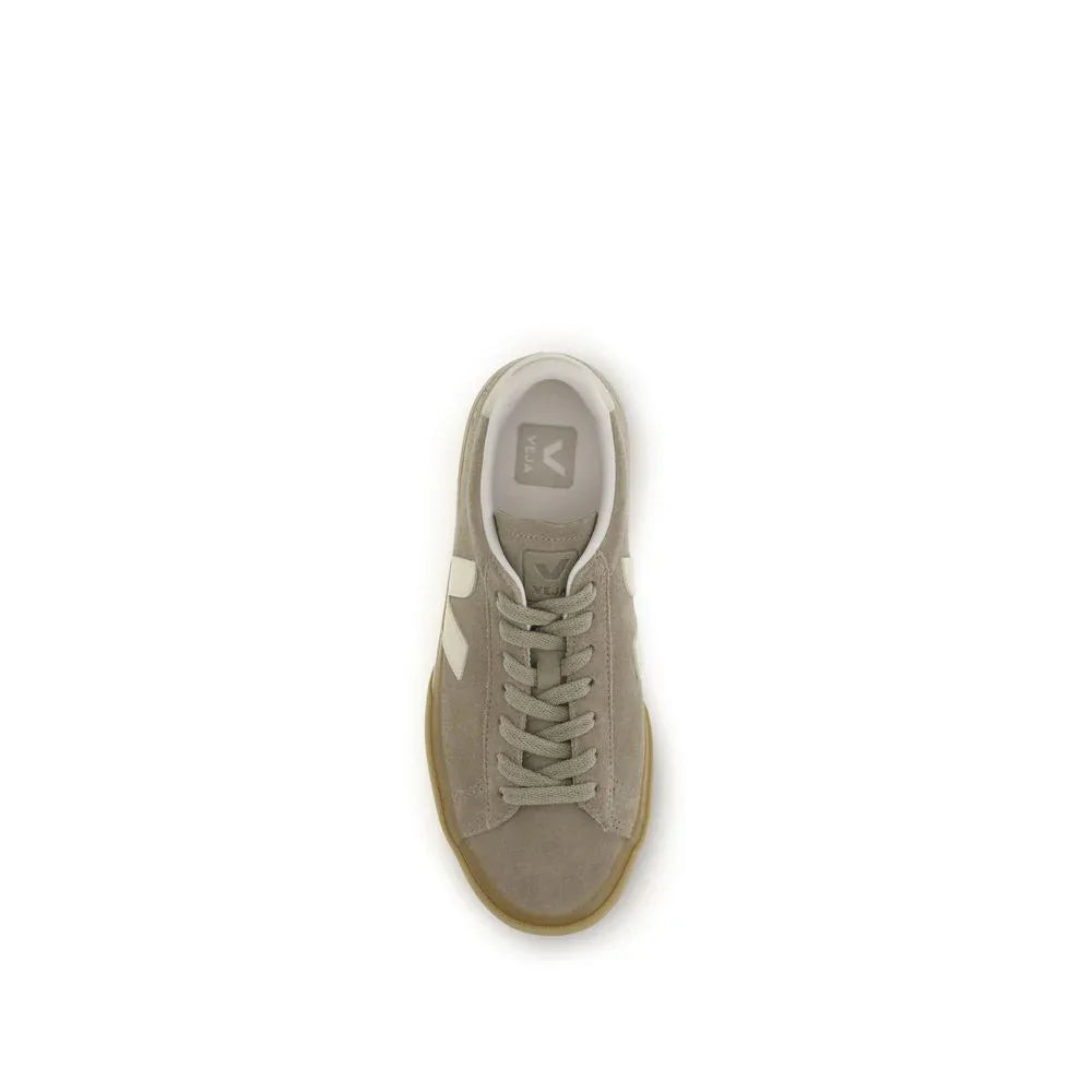 Veja Beige Calf Leather Bos Taurus Sneakers - Zachava