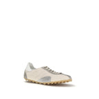 Maison Margiela Beige Calf Leather Bos Taurus Athletic Sneakers
