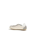 Maison Margiela Beige Calf Leather Bos Taurus Athletic Sneakers