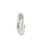 Y-3 Beige Calf Leather Bos Taurus Low Top Sneakers
