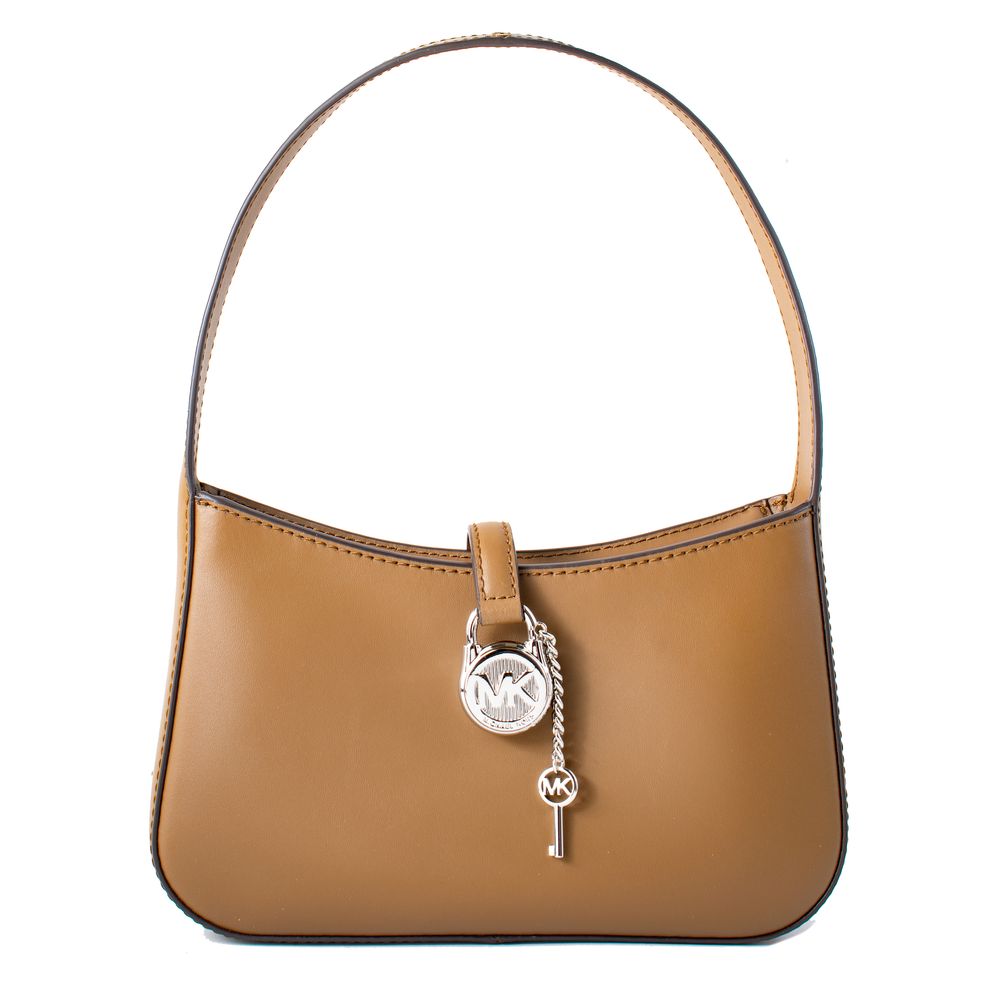Michael Kors Brown Leather Shoulder Bag Michael Kors