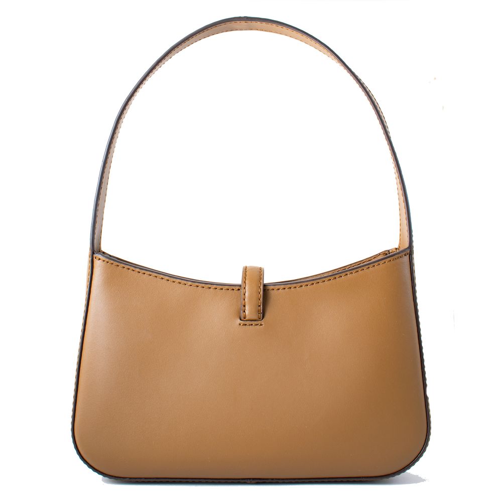 Michael Kors Brown Leather Shoulder Bag Michael Kors