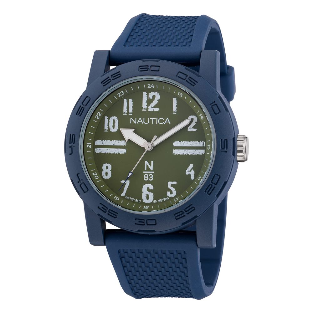 NAUTICA Blue Synthetic Sport Watch NAUTICA
