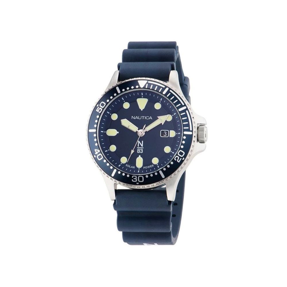 NAUTICA Blue Synthetic Sport Watch NAUTICA