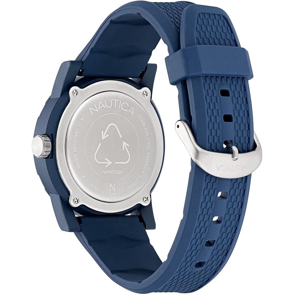 NAUTICA Blue Synthetic Sport Watch NAUTICA