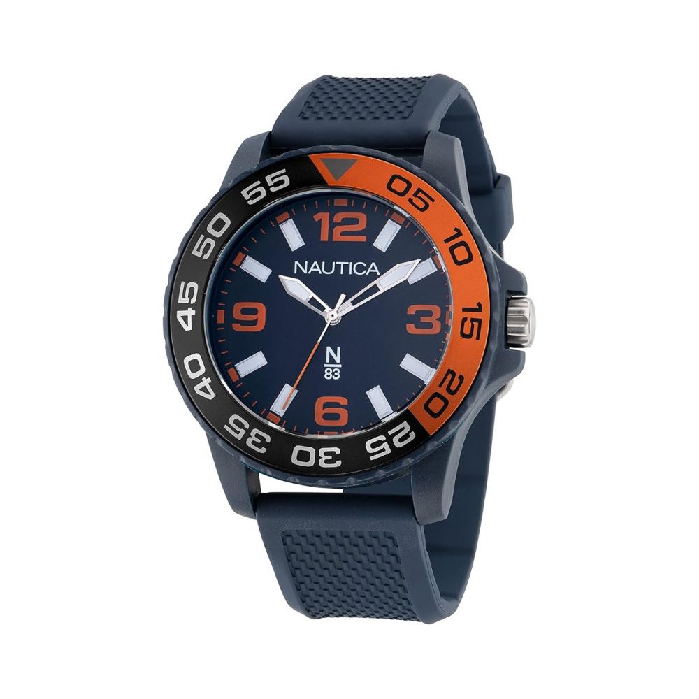 NAUTICA Blue Synthetic Sport Watch NAUTICA
