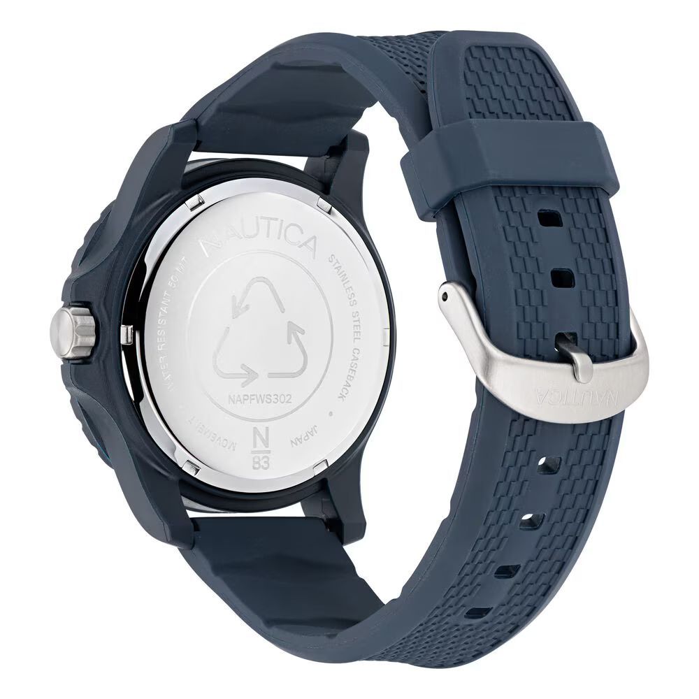 NAUTICA Blue Synthetic Sport Watch NAUTICA