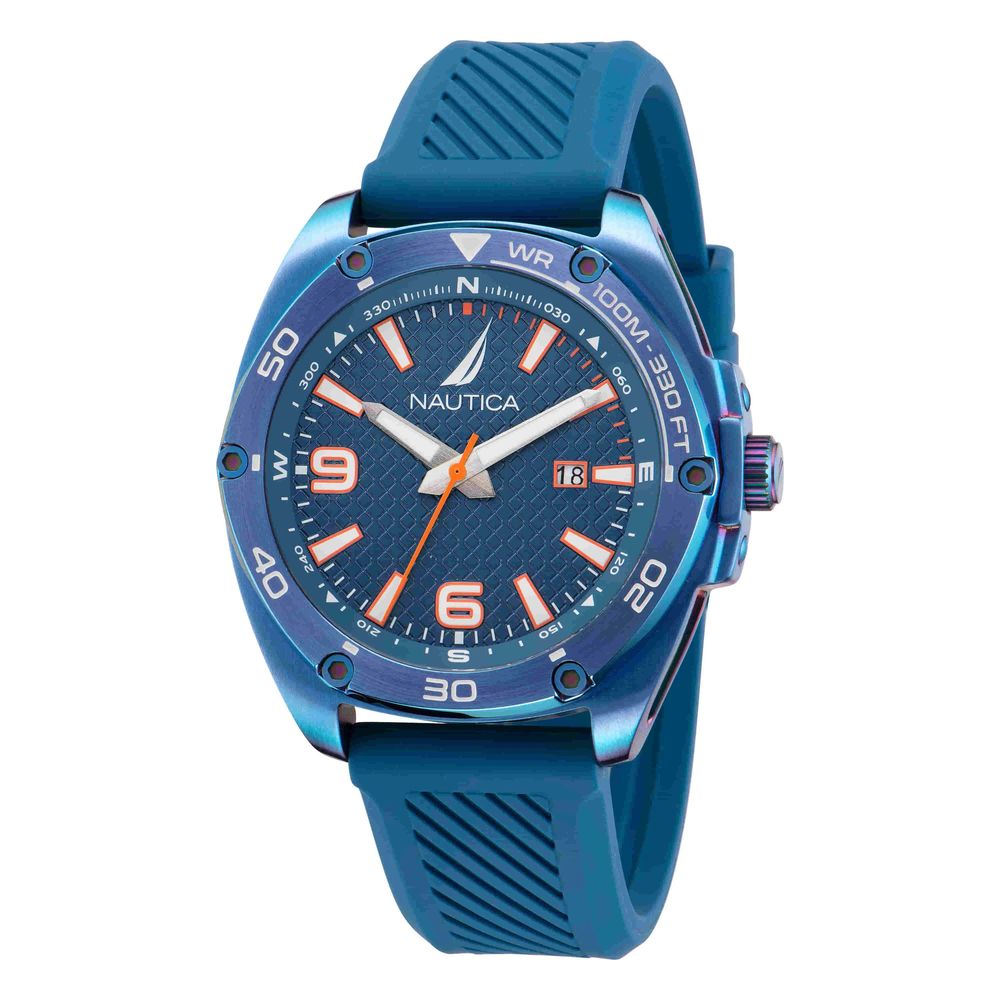 NAUTICA Blue Synthetic Sport Watch NAUTICA