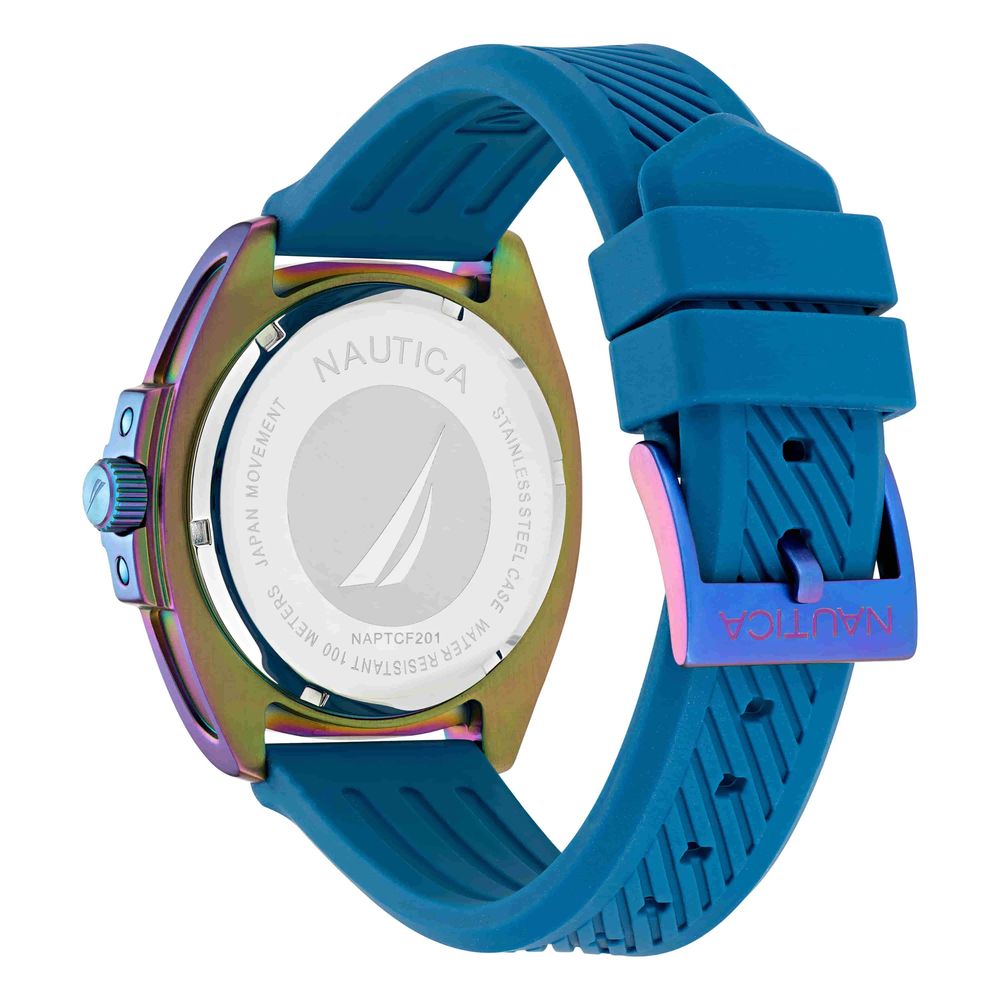 NAUTICA Blue Synthetic Sport Watch NAUTICA