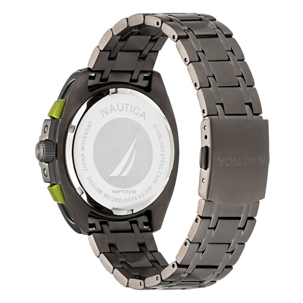 NAUTICA Gray Stainless Steel Sport Watch NAUTICA