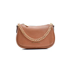 Michael Kors Brown Leather Shoulder Bag