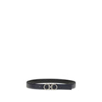 Ferragamo Blue Calf Leather Bos Taurus Regular Belt