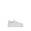Ferragamo White Calf Leather Bos Taurus Sneakers