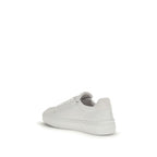 Ferragamo White Calf Leather Bos Taurus Sneakers