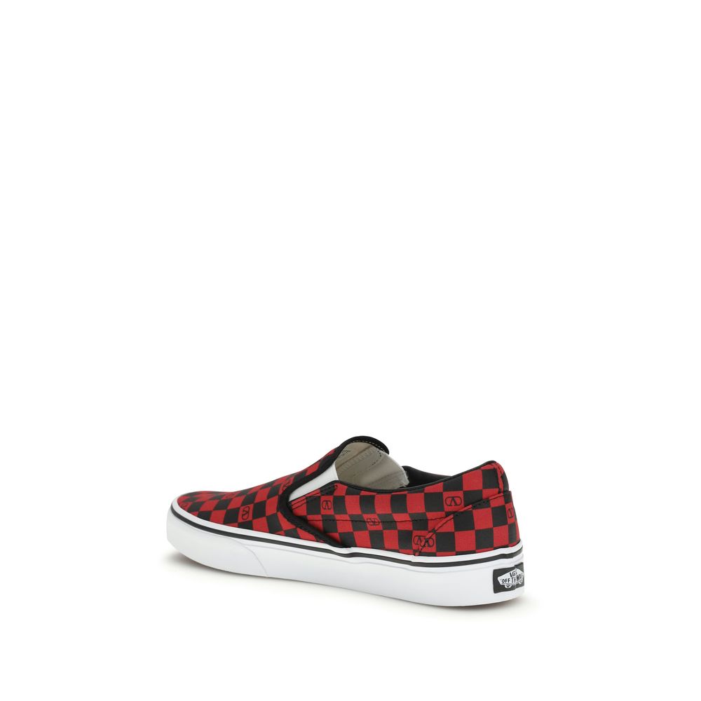 Valentino Garavani Multicolor Cotton Low Top Sneakers