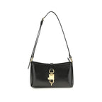 Dolce & Gabbana Black Calf Leather Bos Taurus Shoulder Bag