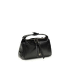 Dolce & Gabbana Black Calf Leather Bos Taurus Handbag
