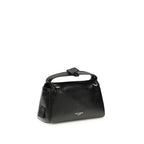 Dolce & Gabbana Black Calf Leather Bos Taurus Handbag