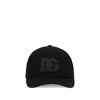 Dolce & Gabbana Black Cotton Cap (Baseball Hat)