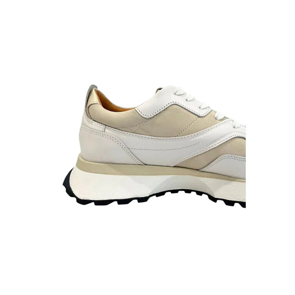 Hugo Boss White Leather Men Sneaker - Zachava
