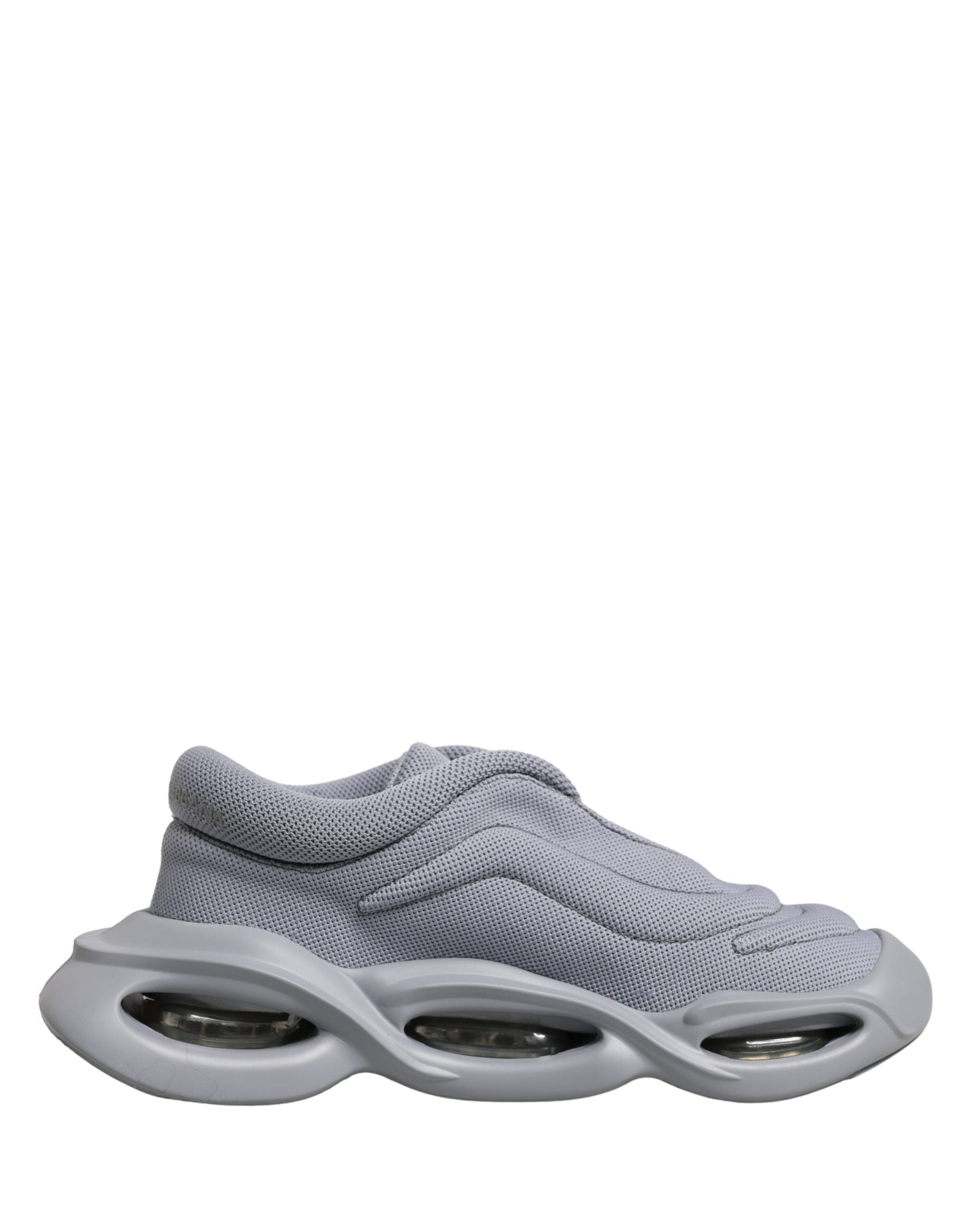 Dolce & Gabbana Gray Slip On Wave Low Top Sneakers Dolce & Gabbana