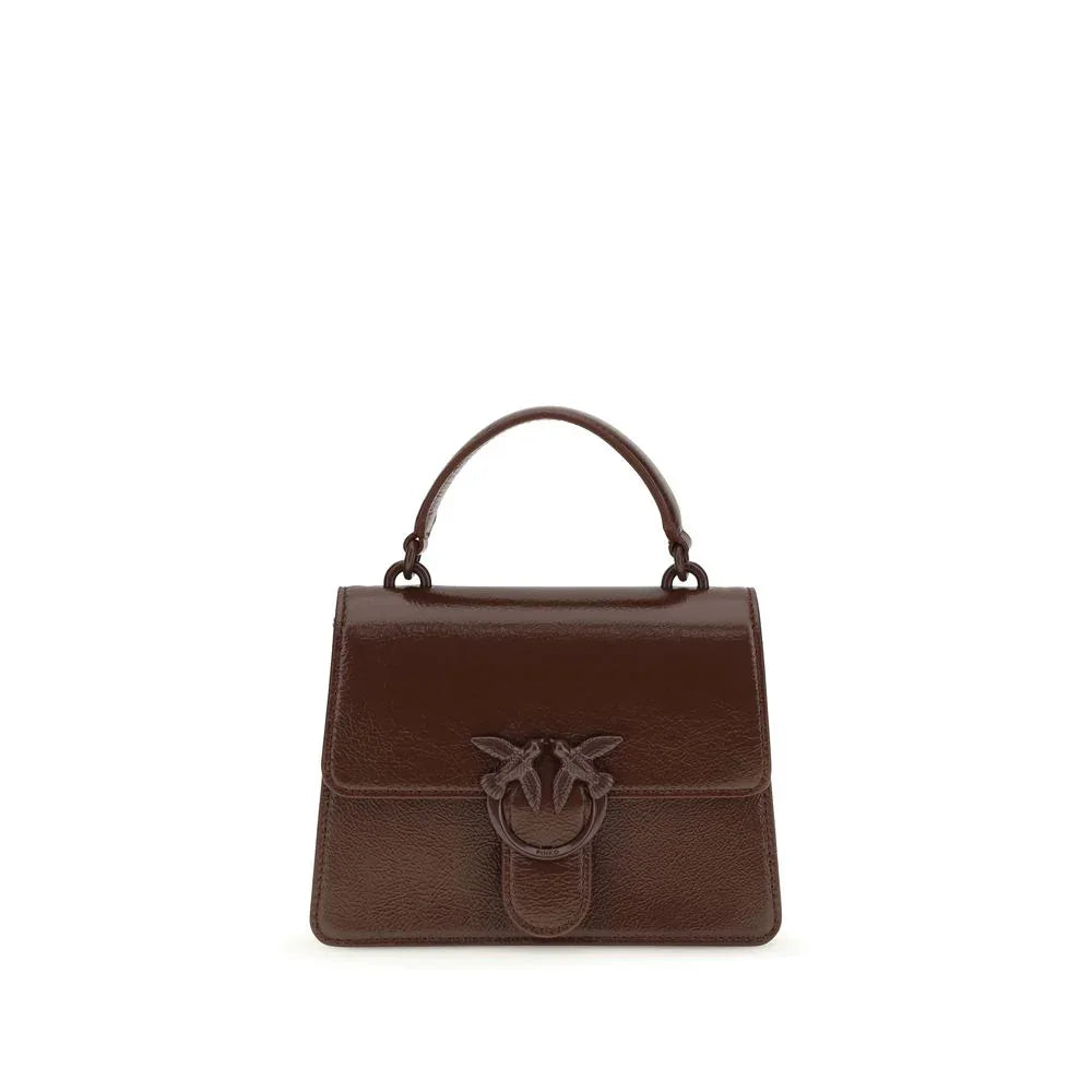 PINKO Brown Goatskin Handbag - Zachava