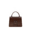 PINKO Brown Goatskin Handbag